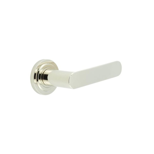 KENSINGTON LEVER HANDLE ON ROSE - (7 ROSE OPTIONS)